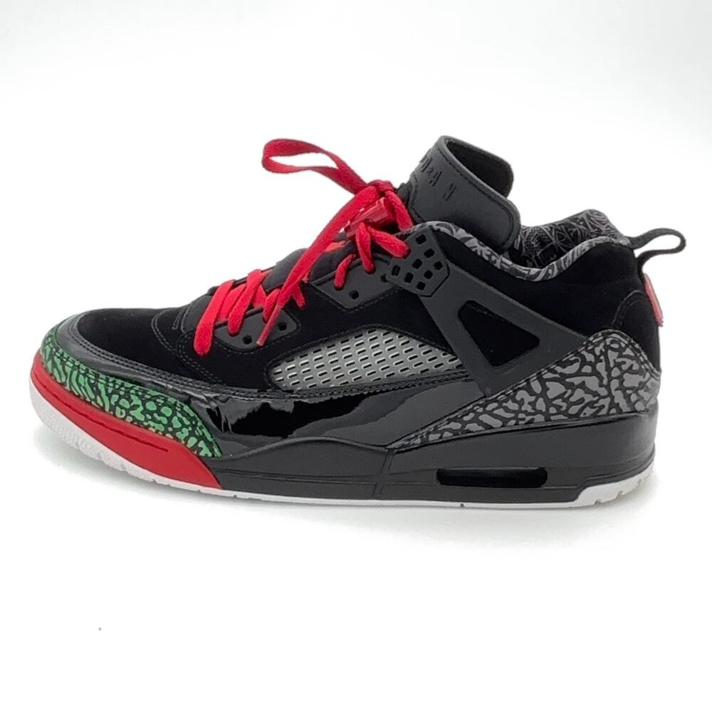 Jordan Spizike Low Black Classic Green Varsity Red FQ1759-060 Mens Size 12 - Picture 11 of 12